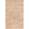SAFAVIEH Area Rug 8×10 – Natural Fiber Couture Collection – Large – Ivory & Natural, Handmade Jute, Ideal for Living Room, Bedroom, Dining Space (NFC102A)(Ivory/Natural)