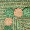 SAFAVIEH Cape Cod Collection 8′ x 10′ Green / Natural CAP201Y Handmade Boho Braided Jute & Cotton Living Room Dining Bedroom Area Rug(Green/Natural)