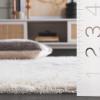 SAFAVIEH Casablanca Collection Area Rug – 5′ x 8′, Beige & Ivory, Handmade Wool, 1-inch Thick, Ideal for the Living Room, Dining, Bedroom (CSB443B)(Beige/Ivory)