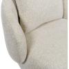 SAFAVIEH Couture – Hannalisa Swivel Accent Chair – Light Brown Performance Fabric – Fully Assembled – Ideal for Living Room, Bedroom, 16.5″ Seat Height (SFV2408A)(Taupe)