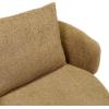 SAFAVIEH Couture – Hannalisa Swivel Accent Chair – Light Brown Performance Fabric – Fully Assembled – Ideal for Living Room, Bedroom, 16.5″ Seat Height (SFV2408A)(Light Brown)
