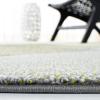 SAFAVIEH Hollywood Collection Area Rug – 9′ x 12′, Beige & Blue, Mid-Century Modern Design, Non-Shedding & Easy Care, Ideal for High Traffic Areas in Living Room, Bedroom (HLW715B)(Grey/Green)