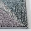 SAFAVIEH Hollywood Collection Area Rug – 9′ x 12′, Beige & Blue, Mid-Century Modern Design, Non-Shedding & Easy Care, Ideal for High Traffic Areas in Living Room, Bedroom (HLW715B)(Grey/Light Blue)
