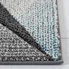 SAFAVIEH Hollywood Collection Area Rug – 9′ x 12′, Beige & Blue, Mid-Century Modern Design, Non-Shedding & Easy Care, Ideal for High Traffic Areas in Living Room, Bedroom (HLW715B)(Grey/Blue)