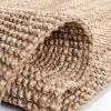SAFAVIEH Natural Fiber Collection Area Rug – 10′ x 14′, Natural, Handmade Woven Fringe Jute, Ideal for High Traffic Areas in Living Room, Bedroom (NF809A)(Natural)