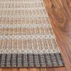 SAFAVIEH Natural Fiber Collection Area Rug – 6′ x 9′, Natural & Charcoal, Handmade Jute, Ideal for The Living Room, Bedroom, Dining Room (NF852H-6)(Natural/Charcoal)