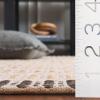 SAFAVIEH Natural Fiber Collection Area Rug – 6′ x 9′, Natural & Charcoal, Handmade Jute, Ideal for The Living Room, Bedroom, Dining Room (NF852H-6)(Natural/Charcoal)