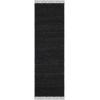 SAFAVIEH Natural Fiber Collection Area Rug – 8′ x 10′, Blue, Handmade Boho Fringe Woven Jute, Ideal for High Traffic Areas in Living Room, Bedroom (NF368E)(Black)