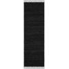 SAFAVIEH Natural Fiber Collection Area Rug – 8′ x 10′, Blue, Handmade Boho Fringe Woven Jute, Ideal for High Traffic Areas in Living Room, Bedroom (NF368E)(Black)