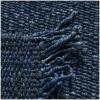 SAFAVIEH Natural Fiber Collection Area Rug – 8′ x 10′, Blue, Handmade Boho Fringe Woven Jute, Ideal for High Traffic Areas in Living Room, Bedroom (NF368E)(Navy)
