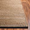 SAFAVIEH Natural Fiber Collection Area Rug – 8′ x 10′, Natural & Brown, Flatweave Jute, Ideal for The Living Room, Dining Room Bedroom (NF867T)(Natural/Brown)