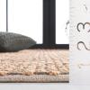 SAFAVIEH Natural Fiber Collection Area Rug – 8′ x 10′, Natural & Green, Handmade Jute, Ideal for Living Room, Bedroom, Home Office, Dining Space (NFB776Y-8)(Natural/Green)