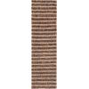 SAFAVIEH Natural Fiber Collection Area Rug – 8′ x 10′, Sage & Bleach, Handmade Jute, Ideal for Living Room, Bedroom, Home Office, Dining Space (NFB779W-8)(Natural/Brown)
