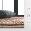 SAFAVIEH Natural Fiber Collection Area Rug – 8′ x 10′, Sage & Bleach, Handmade Jute, Ideal for Living Room, Bedroom, Home Office, Dining Space (NFB779W-8)(Natural/Brown)