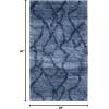 SAFAVIEH Retro Collection Area Rug – 5’3″ x 8′, Blue & Dark Blue, Modern Abstract Design, Non-Shedding & Easy Care, Ideal for High Traffic Areas in Living Room, Bedroom (RET2144-6570)(Blue/Dark Blue)