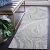 SAFAVIEH Area Rug 8×10 – Abstract Collection – Large – Beige & Blue, Handmade Wool, Ideal for Living Room, Bedroom, Office, Dining Space (ABT147M)(Beige/Blue)