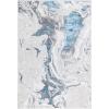 SAFAVIEH Area Rug 8×10 – Amelia Collection – Large – Charcoal & Grey, Modern Design, Non-Shedding & Easy Cleaning, Ideal for Living Room, Bedroom, Office, Dining Space (ALA277J)(Grey/Blue)
