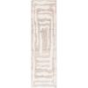 SAFAVIEH Area Rug 8×10 – Casablanca Collection – Large – Ivory & Grey, Hand-Knotted New Zealand Wool, Ideal for Living Room, Bedroom, Dining Space (CSB541F)(Ivory/Beige)