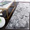 SAFAVIEH Area Rug 8×10 – Craft Collection – Large – Grey & Green, Modern Abstract Design, Non-Shedding & Easy Cleaning, Ideal for Living Room, Bedroom, Office, Dining Space (CFT864J)(Grey/Green)