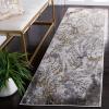 SAFAVIEH Area Rug 8×10 – Craft Collection – Large – Grey & Green, Modern Abstract Design, Non-Shedding & Easy Cleaning, Ideal for Living Room, Bedroom, Office, Dining Space (CFT864J)(Grey/Gold)