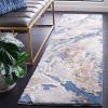 SAFAVIEH Area Rug 8×10 – Cyrus Shag Collection – Large – Blue & Beige, Modern Abstract Design, Non-Shedding & Easy Cleaning, Ideal for Living Room, Bedroom, Office, Dining Space (CYR121M)(Blue/Beige)