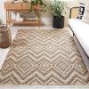 SAFAVIEH Area Rug 8×10 – Natural Fiber Collection – Large – Black & Natural, Handmade Flat Weave Jute & Wool, Boho Farmhouse Tassel Fringe, Ideal for Living Room, Bedroom, Dining Space (NF223Z)(Black/Natural)