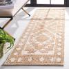 SAFAVIEH Area Rug 8×10 – Natural Fiber Collection – Large – Ivory & Natural, Handmade Jute & Wool, Rustic Farmhouse Boho Style, Ideal for Living Room, Bedroom, Dining Space (NF512A)(Ivory/Natural)