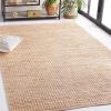 SAFAVIEH Area Rug 8×10 – Natural Fiber Collection – Large – Natural & Beige, Farmhouse Style, Ideal for Living Room, Bedroom, Dining Space (NF834A)(Natural/Beige)