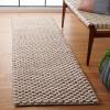 SAFAVIEH Area Rug 8×10 – Natural Fiber Collection – Large – Natural & Grey, Farmhouse Style, Ideal for Living Room, Bedroom, Dining Space (NF835A)(Natural/Grey)