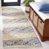 SAFAVIEH Area Rug 8×10 – Natural Fiber Collection – Large – Natural & Grey, Handmade Flat Weave Jute & Wool, Moroccan Boho Tribal Rustic Design, Ideal for Living Room, Bedroom, Dining Space (NF375A)(Natural/Grey)