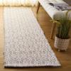 SAFAVIEH Area Rug 8×10 – Natural Fiber Collection – Large – Natural & Ivory, Handmade Jute & Wool, Ideal for Living Room, Bedroom, Dining Space (NFB225A)(Natural/Light Blue)