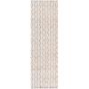 SAFAVIEH Area Rug 8×10 – Natural Fiber Collection – Large – Natural & Ivory, Handmade Jute & Wool, Ideal for Living Room, Bedroom, Dining Space (NFB225A)(Natural/Blue)