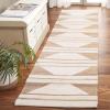 SAFAVIEH Area Rug 8×10 – Natural Fiber Collection – Large – Natural & Ivory, Handmade Wool & Jute, Farmhouse Style, Ideal for Living Room, Bedroom, Dining Space (NFB280A)(Natural/Ivory)