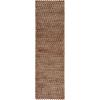 SAFAVIEH Natural Fiber Collection Area Rug – 8′ x 10′, Natural & Green, Handmade Jute, Ideal for Living Room, Bedroom, Home Office, Dining Space (NFB776Y-8)(Natural/Dark Brown)
