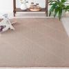 Safavieh Area Rug 8×10 – Aspect Collection – Large – Natural, Jute & Cotton, Trellis Pattern, Ideal for Living Room, Bedroom, Office, Dining Space (APE406B)(Natural)