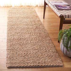 SAFAVIEH Area Rug 8×10 – Natural Fiber Collection – Large – Natural, Flatweave Jute, Ideal for Living Room, Bedroom, Dining Space (NFB476A)(Natural)