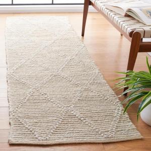 SAFAVIEH Area Rug 8×10 – Natural Fiber Collection – Large – Natural, Handmade Jute, Farmhouse Style, Ideal for Living Room, Bedroom, Dining Space (NF228A)(Natural)
