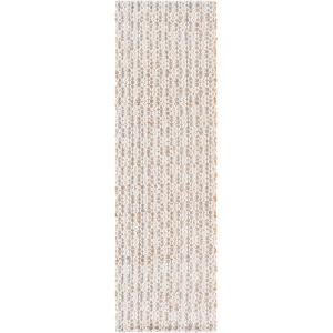 SAFAVIEH Area Rug 8×10 – Natural Fiber Collection – Large – Natural & Ivory, Handmade Jute & Wool, Ideal for Living Room, Bedroom, Dining Space (NFB225A)(Natural/Blue)