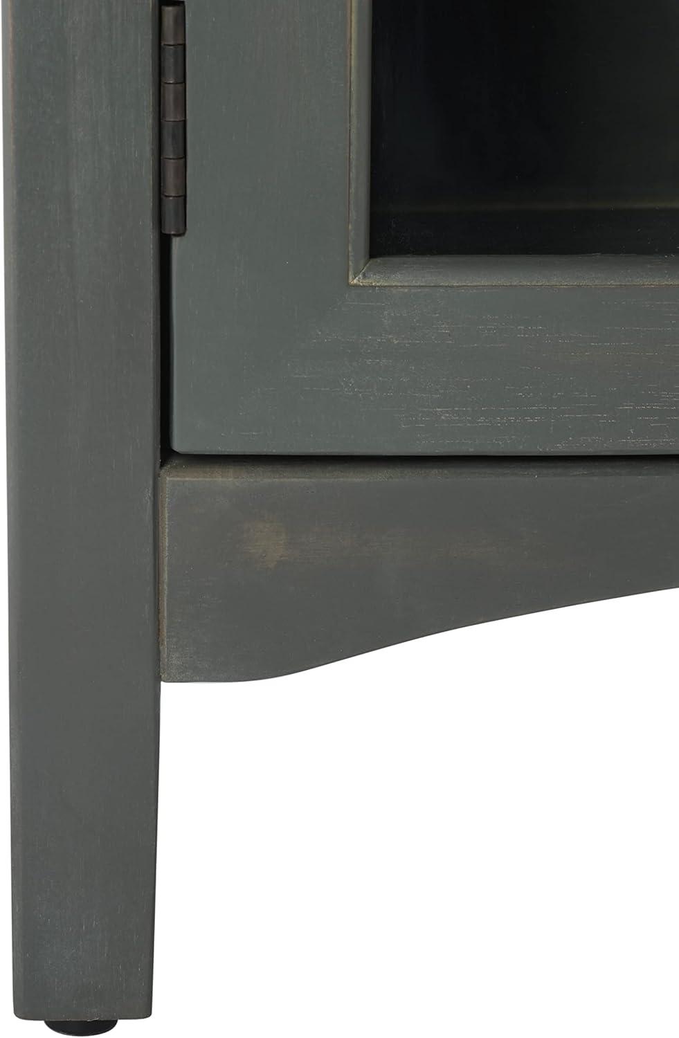 image:imageSAFAVIEH American Homes Collection Ziva French Grey End TableAsh Grey