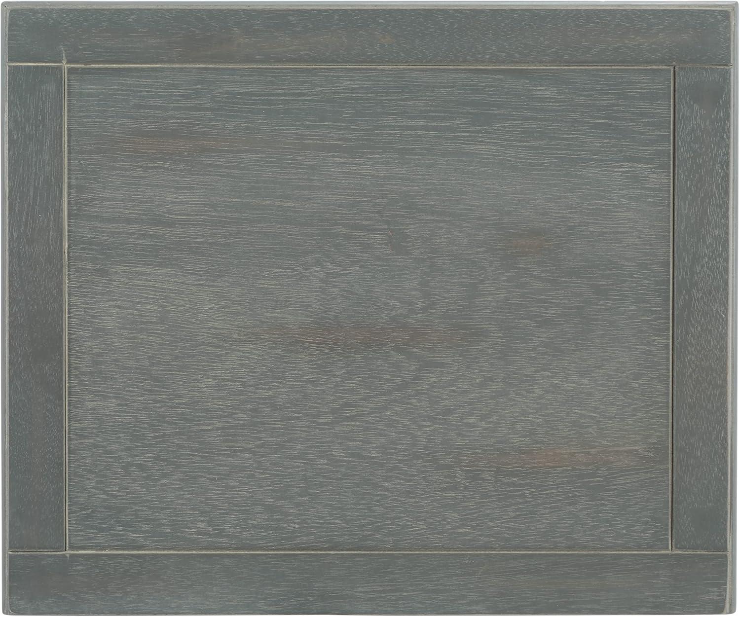 image:imageSAFAVIEH American Homes Collection Ziva French Grey End TableAsh Grey