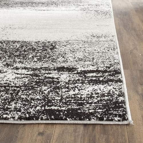 image:imageSAFAVIEH Area Rug 8x10 Adirondack Collection Large Silver amp Black Modern Abstract Design NonShedding amp Easy Cleaning Ideal for Living Room Bedroom Office Dining Space ADR112ASilverMulti