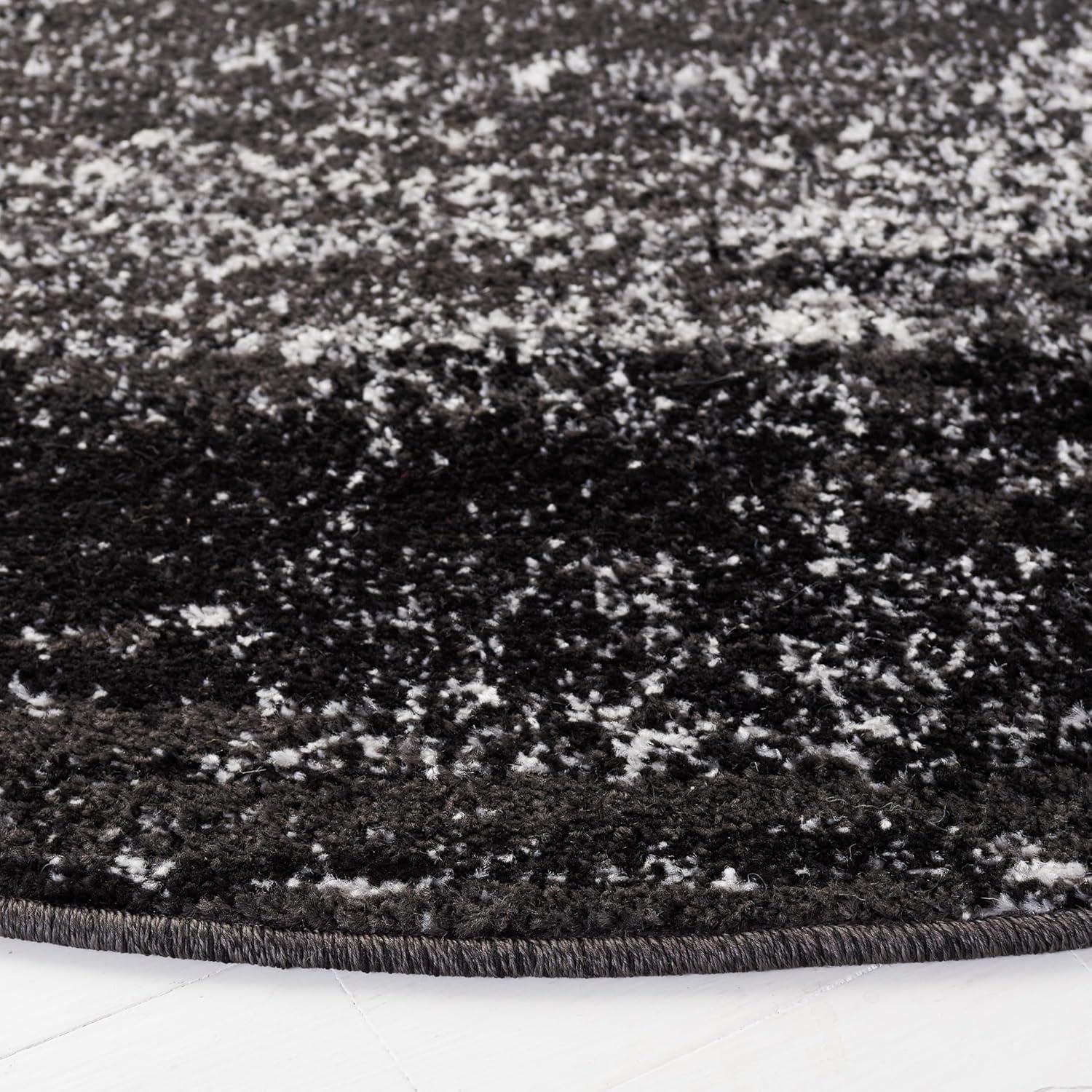 image:imageSAFAVIEH Area Rug 8x10 Adirondack Collection Large Silver amp Black Modern Abstract Design NonShedding amp Easy Cleaning Ideal for Living Room Bedroom Office Dining Space ADR112ASilverBlack