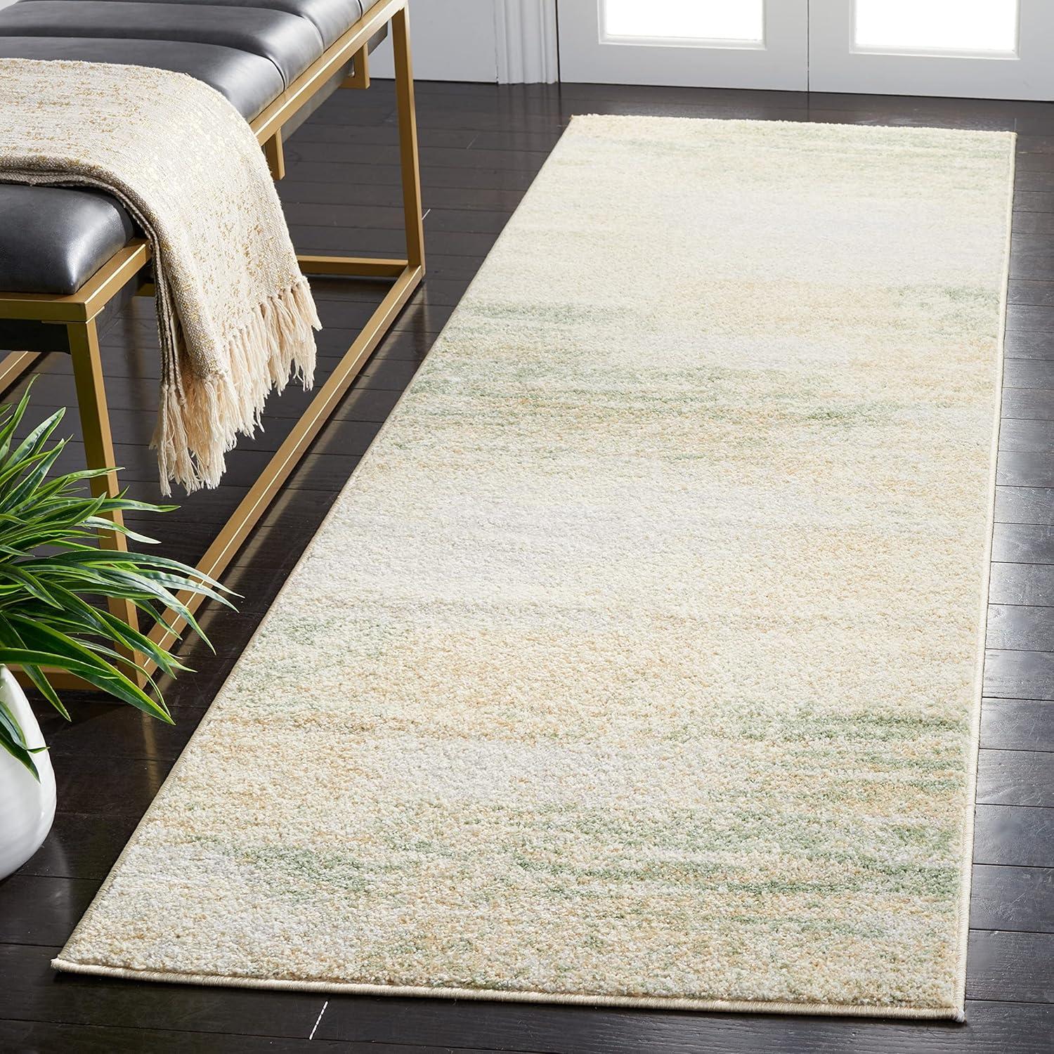image:imageSAFAVIEH Area Rug 8x10 Adirondack Collection Large Silver amp Black Modern Abstract Design NonShedding amp Easy Cleaning Ideal for Living Room Bedroom Office Dining Space ADR112ASilverBlack