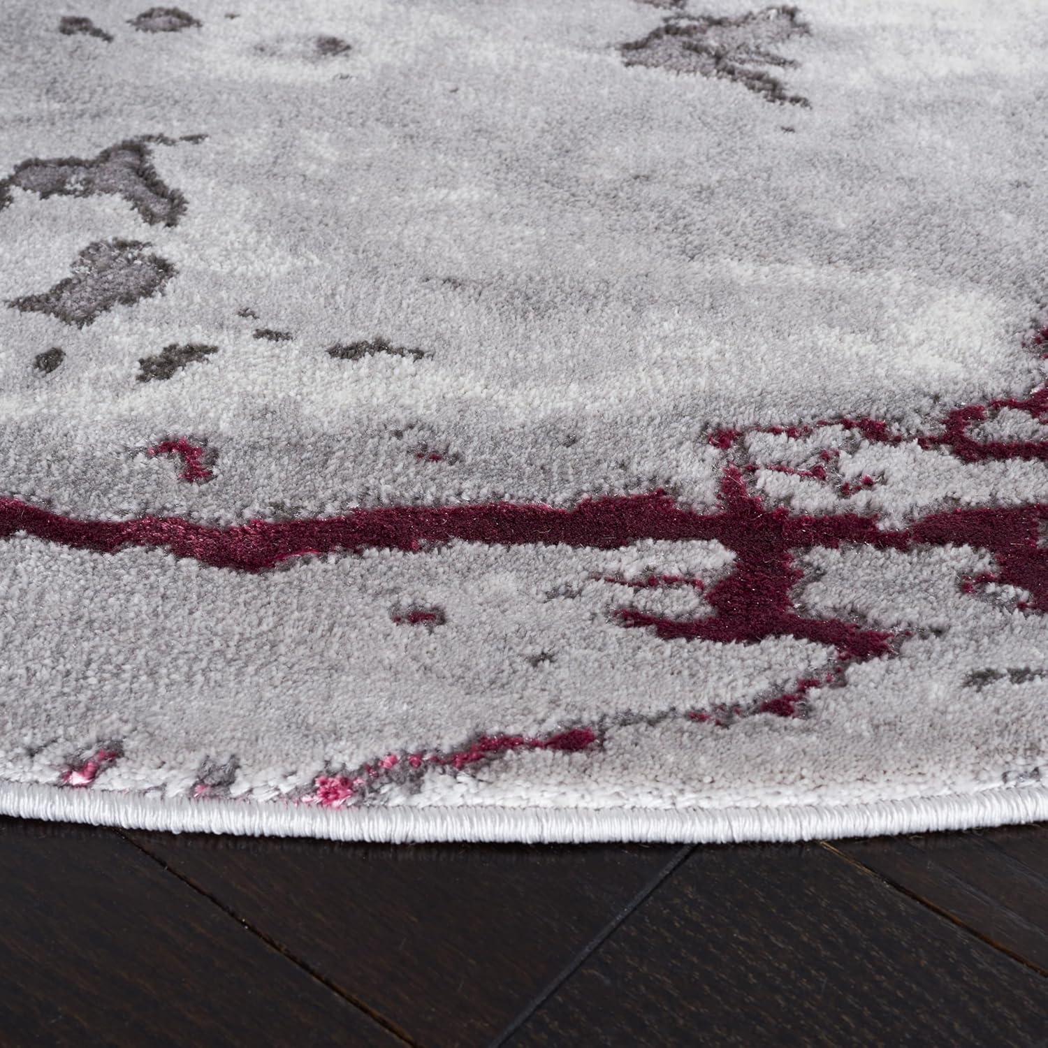 image:imageSAFAVIEH Area Rug 8x10 Craft Collection Large Grey amp Gold Modern Abstract Design NonShedding amp Easy Cleaning Ideal for Living Room Bedroom Office Dining Space CFT860FGreyWine