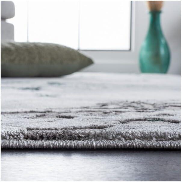image:imageSAFAVIEH Area Rug 8x10 Craft Collection Large Grey amp Gold Modern Abstract Design NonShedding amp Easy Cleaning Ideal for Living Room Bedroom Office Dining Space CFT860FGreyGreen
