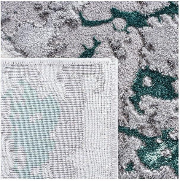 image:imageSAFAVIEH Area Rug 8x10 Craft Collection Large Grey amp Gold Modern Abstract Design NonShedding amp Easy Cleaning Ideal for Living Room Bedroom Office Dining Space CFT860FGreyGreen