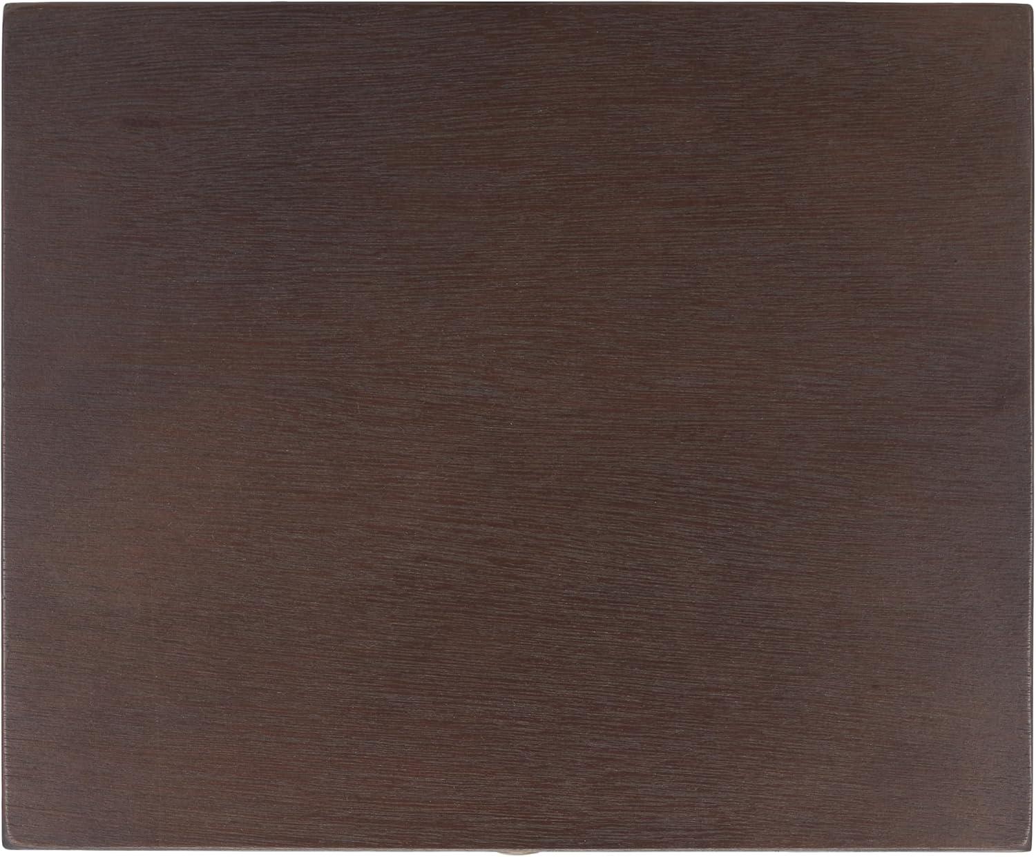 image:imageSAFAVIEH Home Collection Maxine Walnut Brown 1Drawer Accent Table Nightstand Bedside Accent Table Fully AssembledWalnut