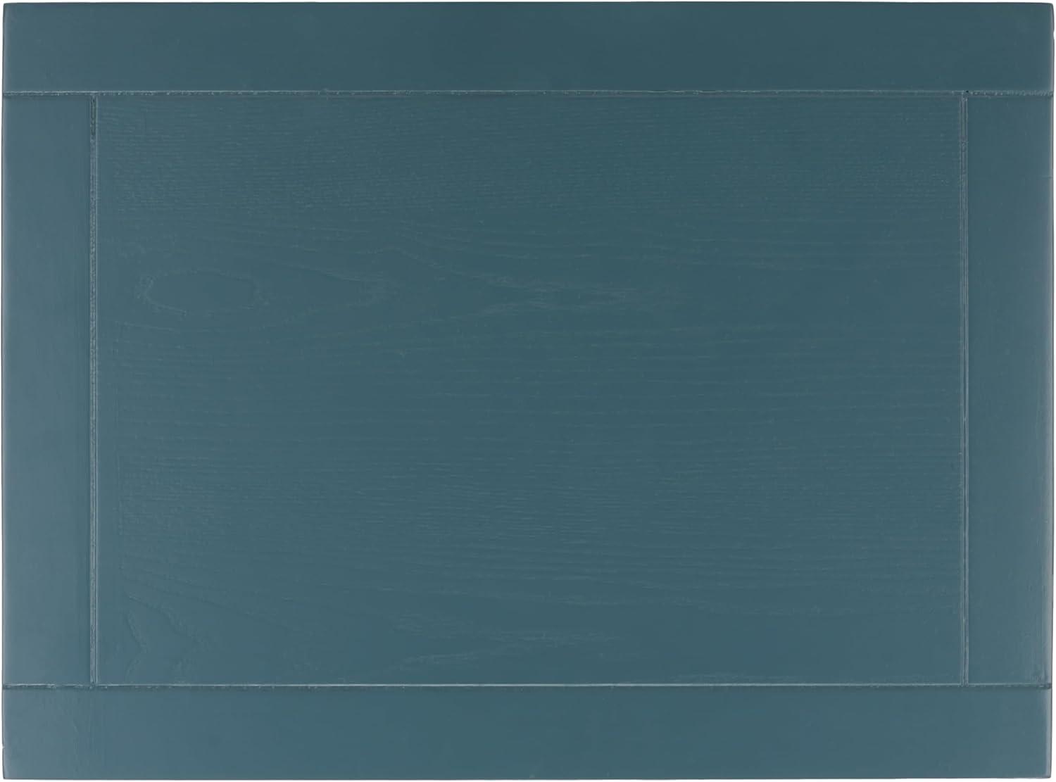 image:imageSafavieh American Homes Collection Candence Barley Cross Back End TableTeal