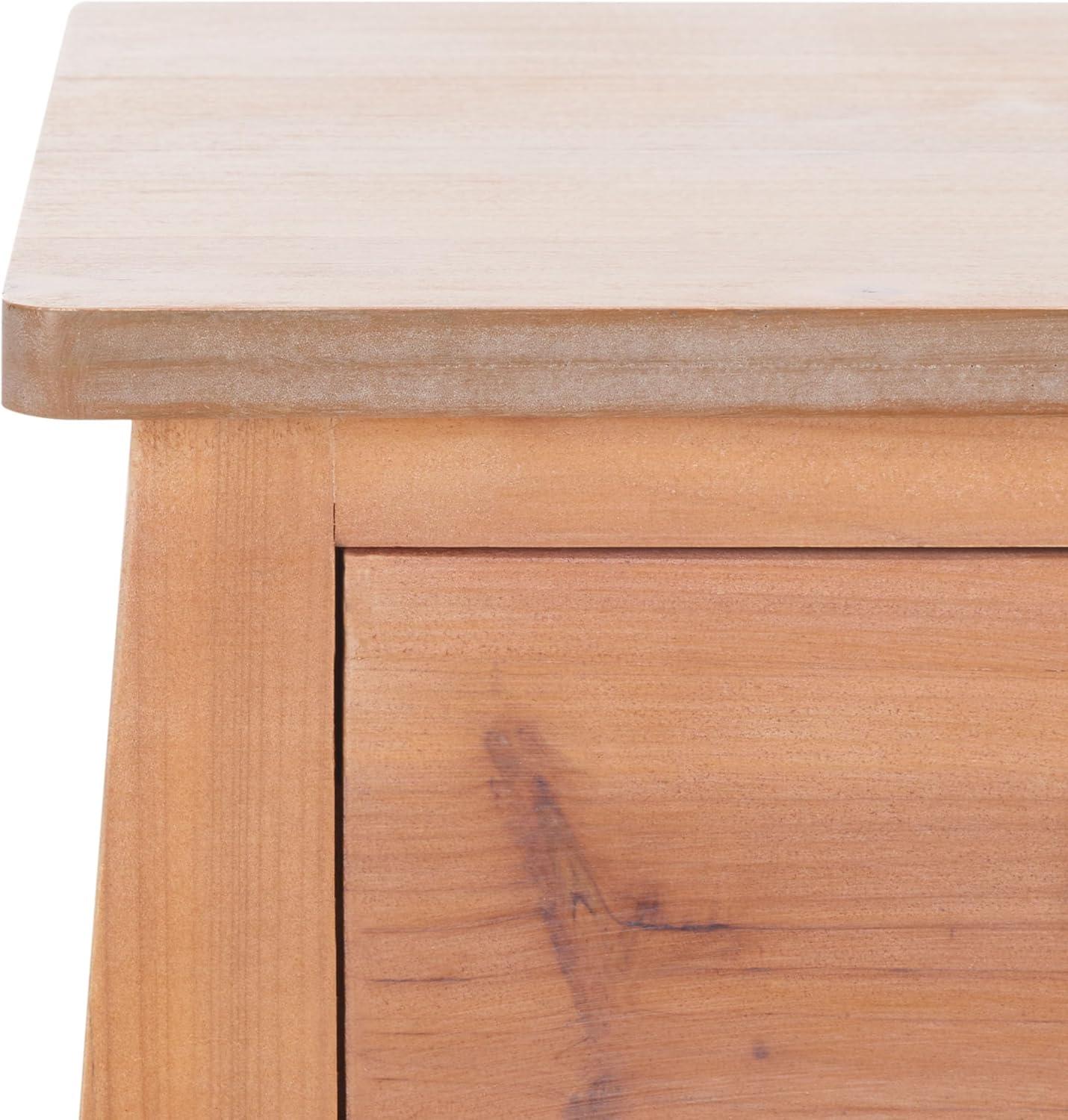 image:imageSafavieh American Homes Collection Thelma End TableHoney Natural