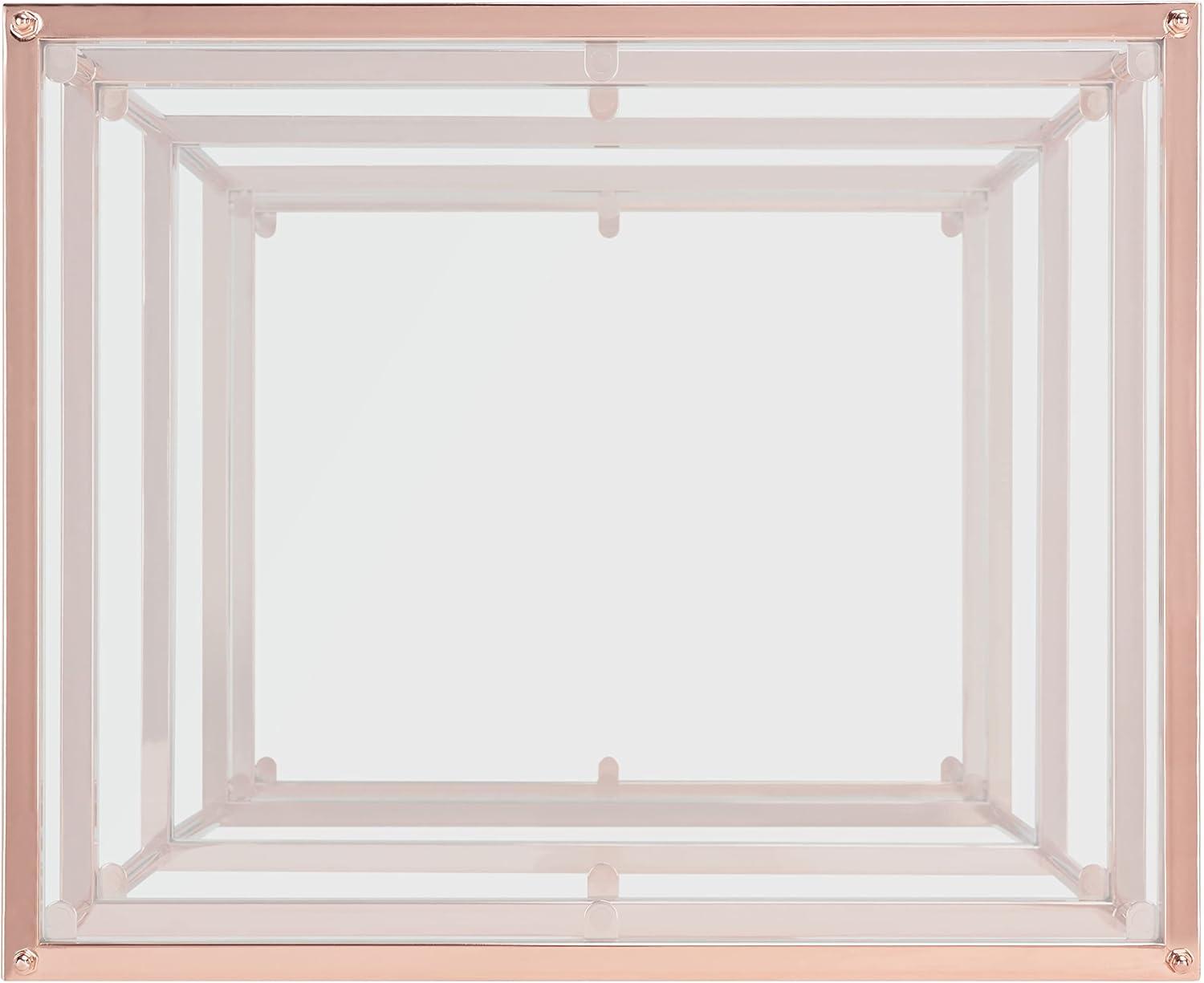 image:imageSafavieh Home Collection ACC6203 Accent Table Rose GoldGlassRose Gold